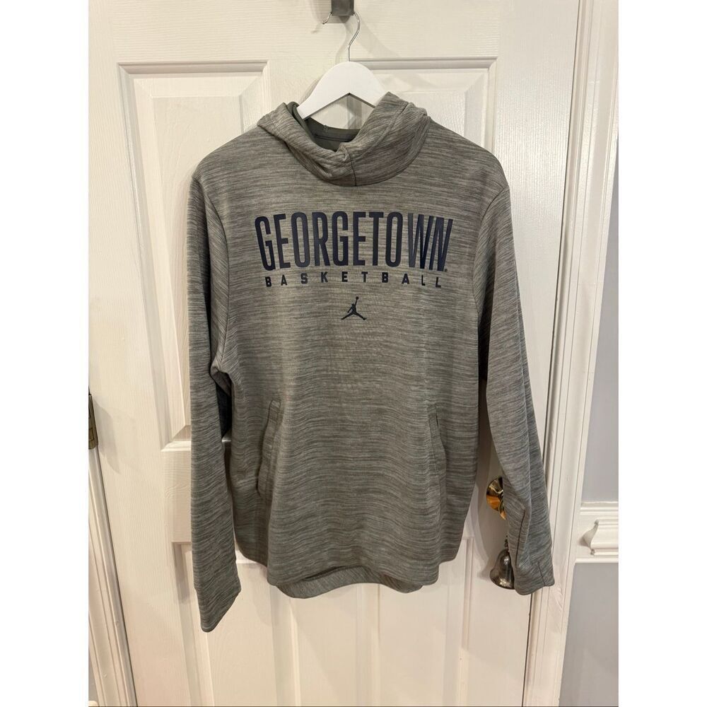Nike Georgetown Basketball Hoodie sz M EUC